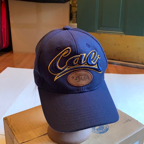Cali Adjustable Bears Berkeley Navy Sports Cap - Picture 2 of 7